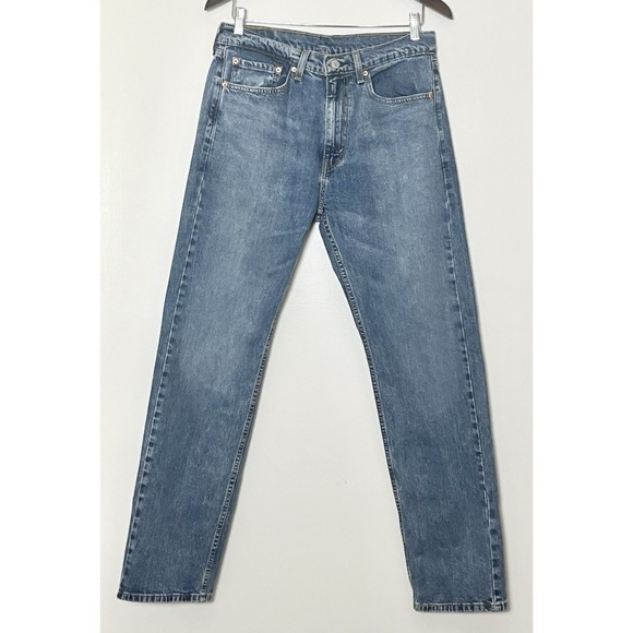 Levi's 505 Jeans Men's 32x32 Blue Regular Fit Heritage Americana‎ Traditional - Picture 2 of 6